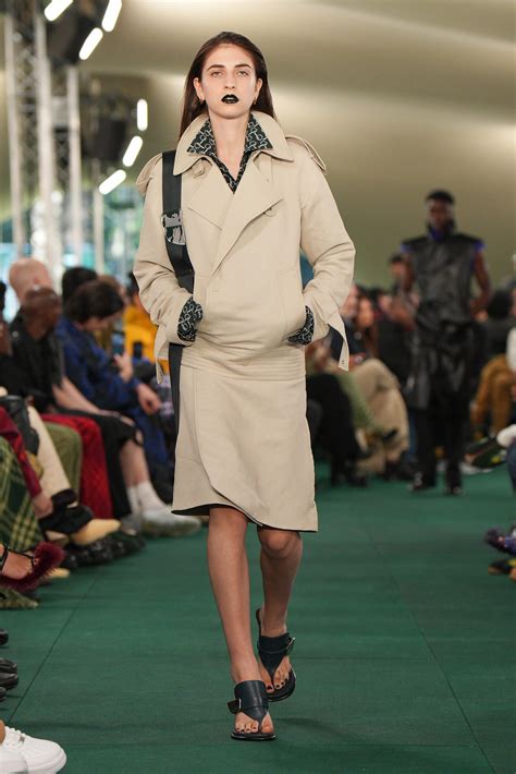 fashion show burberry rainbow|burberry 2024 collection.